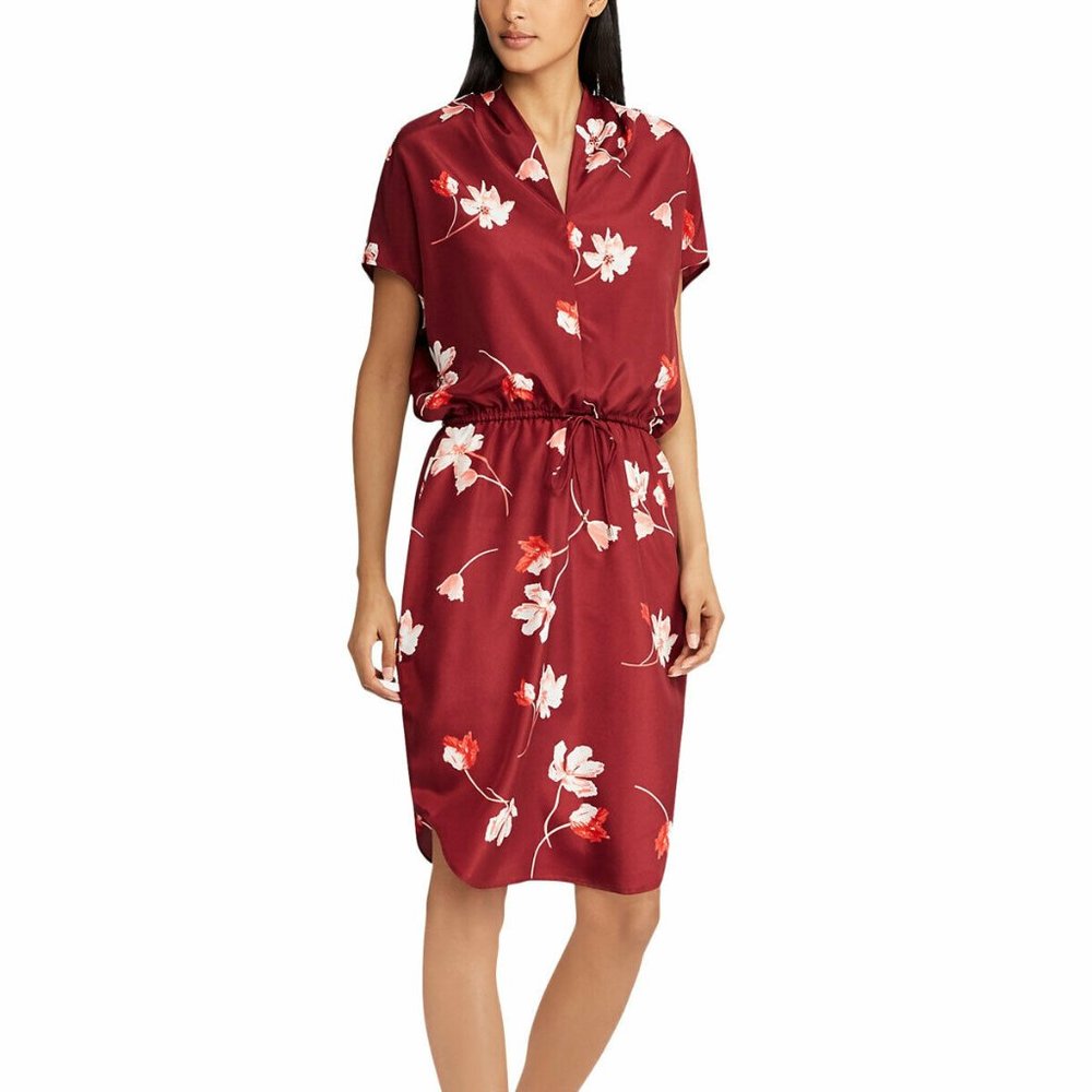 LAUREN Ralph Lauren Shirttail Hem Dress 10P v495